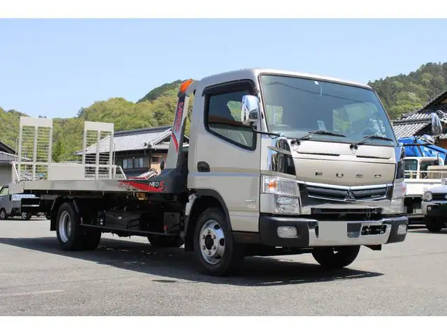 三菱 キャンター 小型 車両重機運搬 ラジコン ウインチの中古トラック画像2