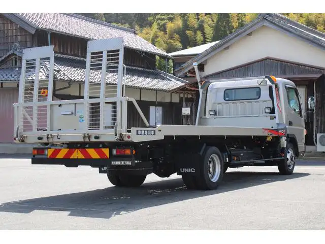 三菱 キャンター 小型 車両重機運搬 ラジコン ウインチの中古トラック画像4