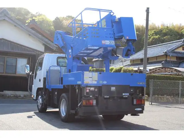 いすゞ エルフ 小型 高所・建柱車 高所作業車 の中古トラック画像5