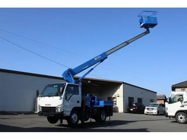 いすゞ エルフ 小型 高所・建柱車 高所作業車 の中古トラック画像7