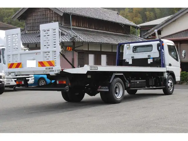 三菱 キャンター 小型 車両重機運搬 ラジコン ウインチの中古トラック画像4