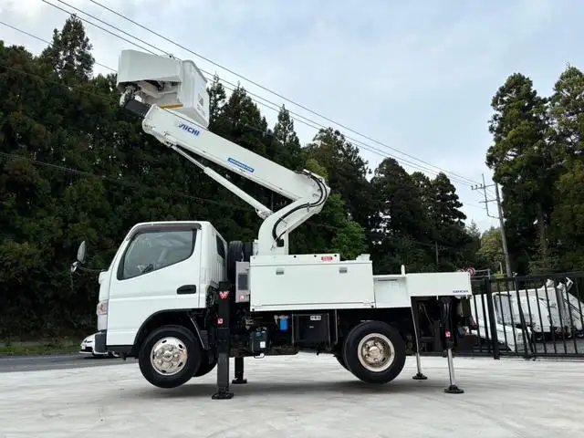 三菱 キャンター 小型 高所・建柱車 高所作業車 電工仕様の中古トラック画像6