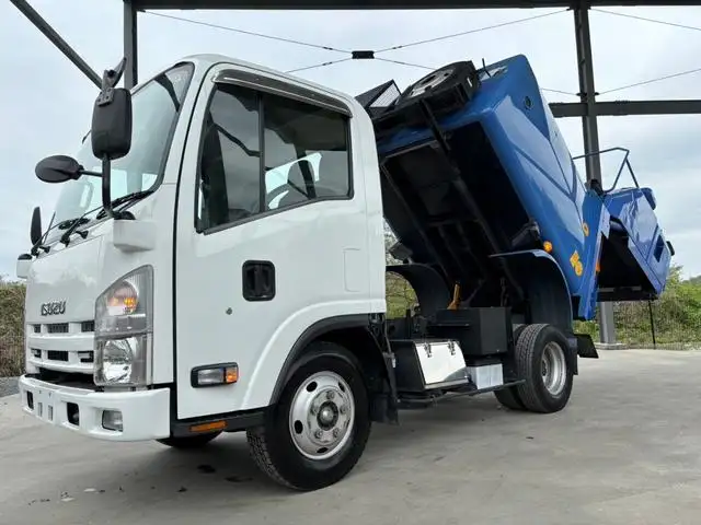 いすゞ エルフ 小型 パッカー車 巻き込み式 回転ダンプ式の中古トラック画像5