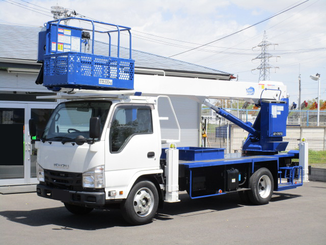 いすゞ エルフ 小型 高所・建柱車 高所作業車 2PG-NKR88N｜画像1