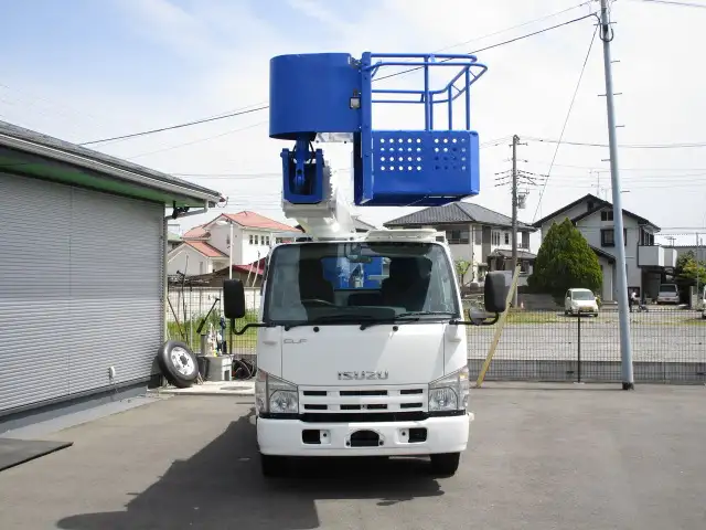 いすゞ エルフ 小型 高所・建柱車 高所作業車 SKG-NKR85YNの中古トラック画像2