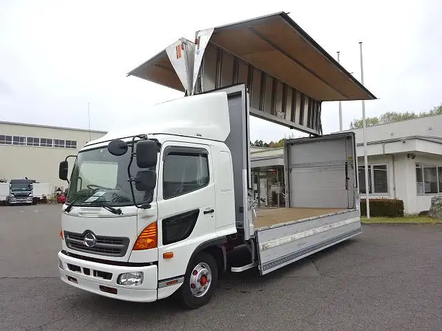 日野 レンジャー 中型/増トン ウイング パワーゲート ベッドの中古トラック画像8