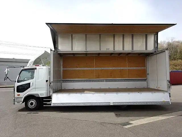 三菱 ファイター 中型/増トン ウイング エアサス ベッドの中古トラック画像7