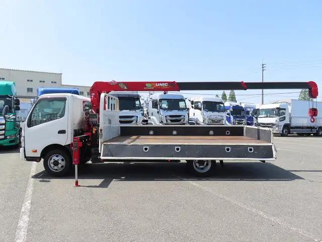日野 デュトロ 小型 クレーン付 床鉄板 3段の中古トラック画像6