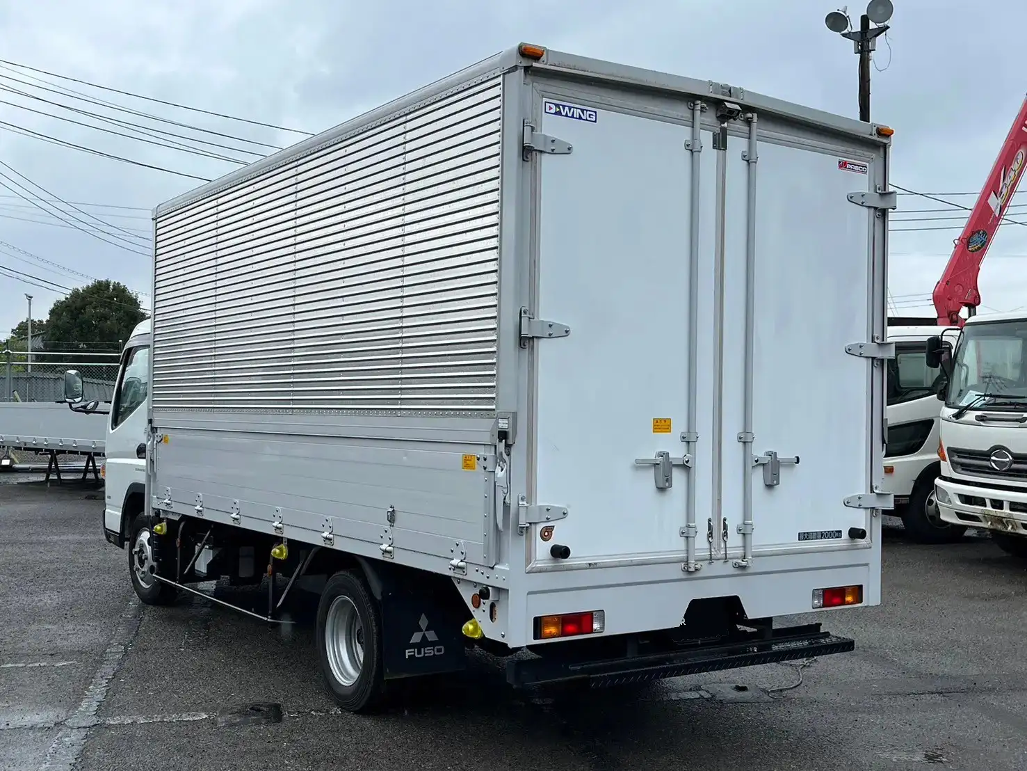 三菱 キャンター 小型 ウイング TPG-FEB50 H30の中古トラック画像4