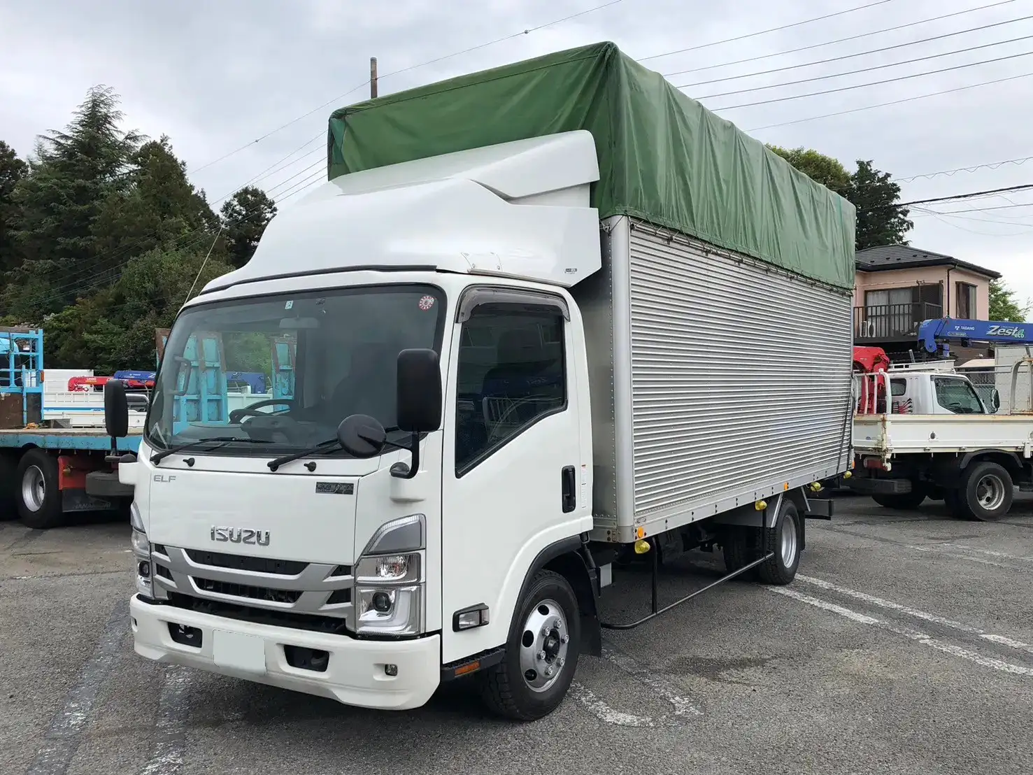 いすゞ エルフ 小型 アルミバン オープンバン 2RG-NPR88AN の中古トラック【車両No.164705】