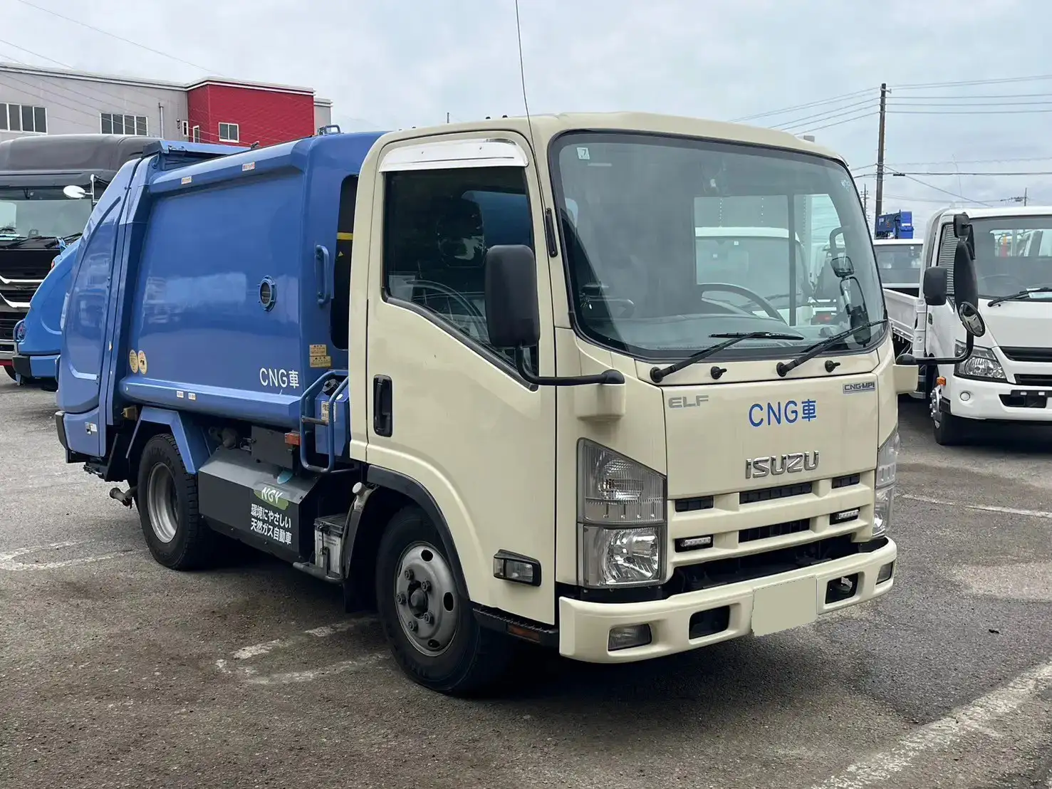 いすゞ エルフ 小型 パッカー車 プレス式 TFG-NMR82ZANの中古トラック画像2