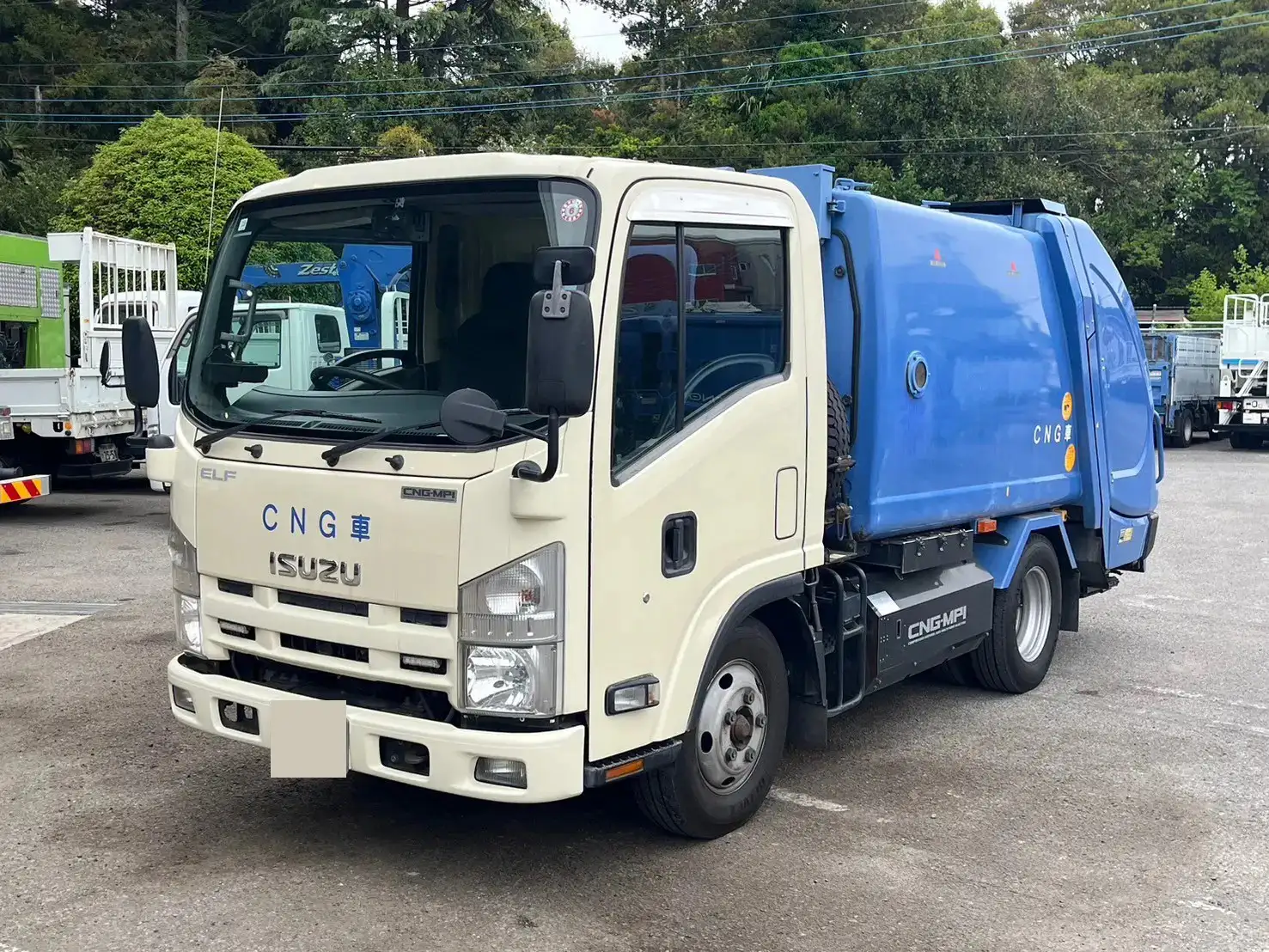 いすゞ エルフ 小型 パッカー車 プレス式 SFG-NMR82ZANの中古トラック画像1