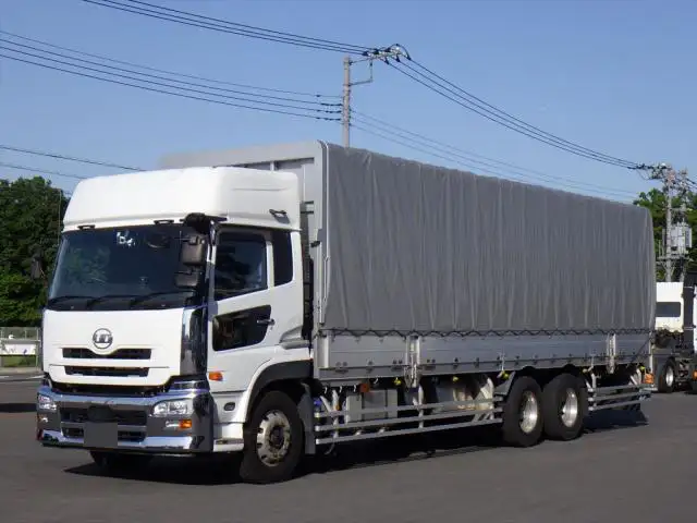 日産UD クオン 大型 平ボディ QPG-CD5ZE の中古トラック【車両No