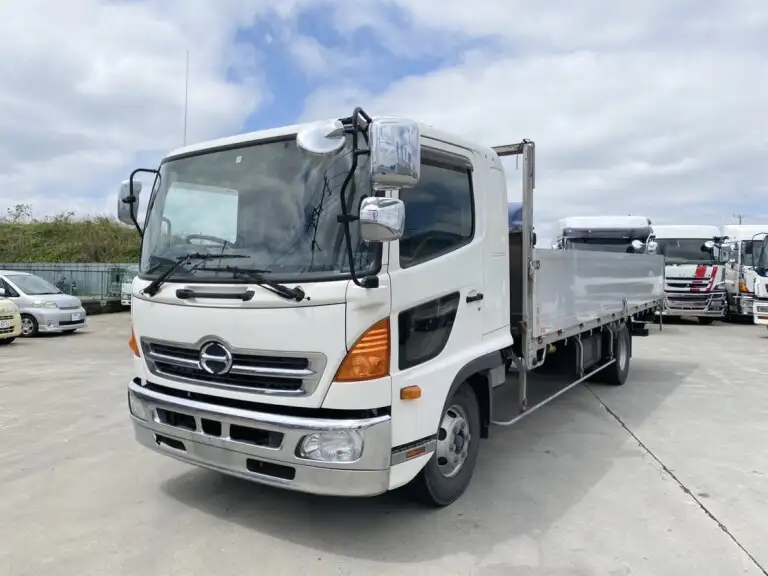 日野 レンジャー 中型/増トン 平ボディ アルミブロック ベッド の中古トラック【車両No.164852】