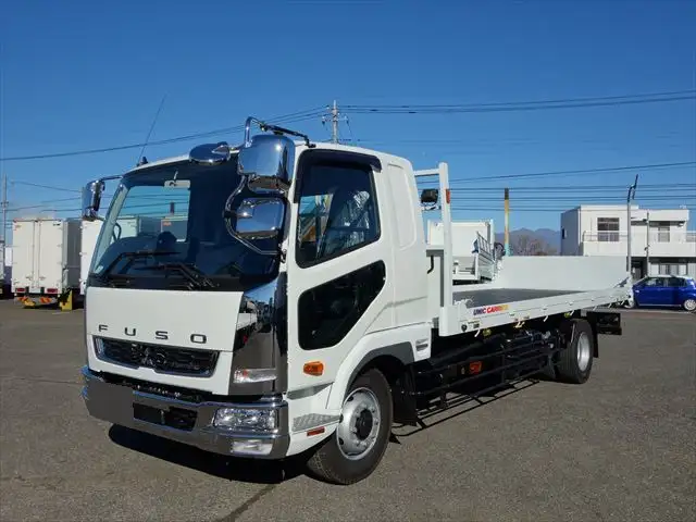 三菱 ファイター 中型/増トン 車両重機運搬 ラジコン ウインチの中古トラック画像1