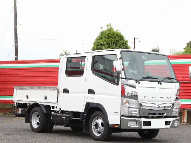 三菱 キャンター 小型 平ボディ Wキャブ TPG-FBA00の中古トラック画像2