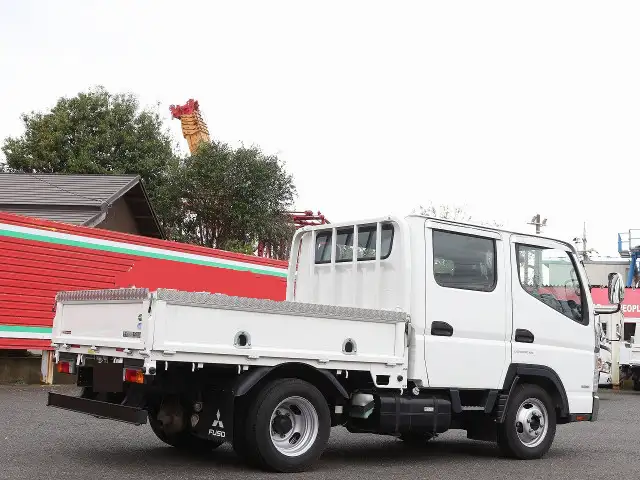 三菱 キャンター 小型 平ボディ Wキャブ TPG-FBA00の中古トラック画像3