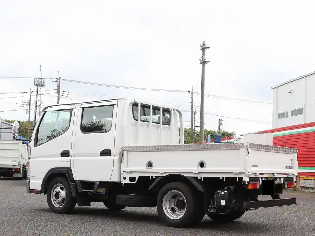 三菱 キャンター 小型 平ボディ Wキャブ TPG-FBA00の中古トラック画像4