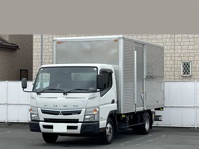 三菱 キャンター 小型 アルミバン パワーゲート サイドドアの中古トラック画像1