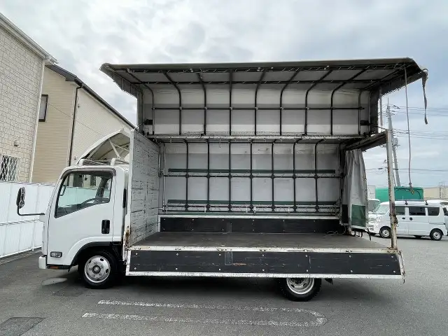 いすゞ エルフ 小型 ウイング 幌ウイング TPG-NLR85ARの中古トラック画像5