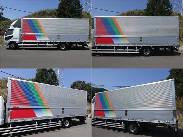 三菱 ファイター 中型/増トン ウイング エアサス ベッドの中古トラック画像5
