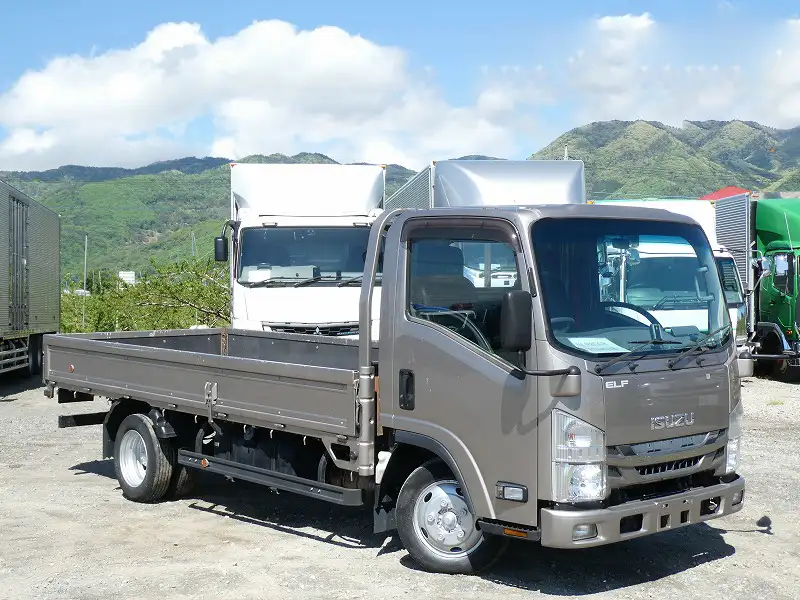 いすゞ エルフ 小型 平ボディ TRG-NLR85AR H30の中古トラック画像2