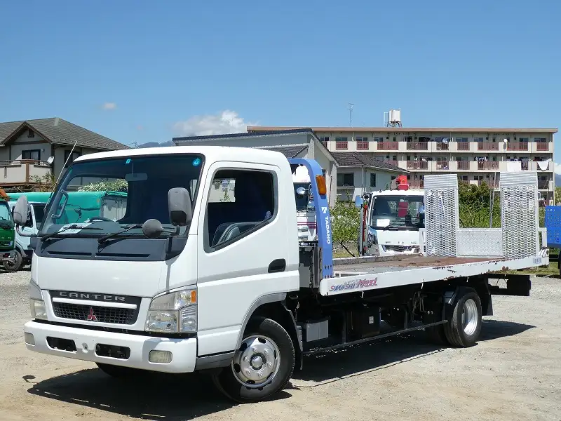 三菱 キャンター 中型/増トン 車両重機運搬 ラジコン ウインチの中古トラック画像1