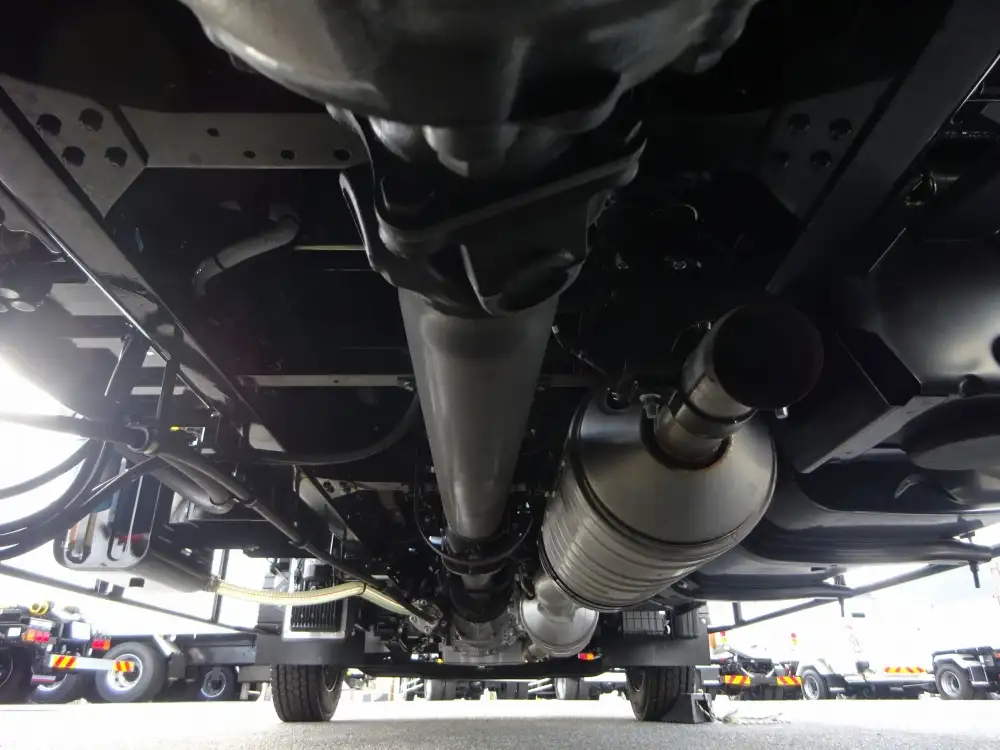 三菱 キャンター 小型 車両重機運搬 ラジコン ウインチの中古トラック画像像17