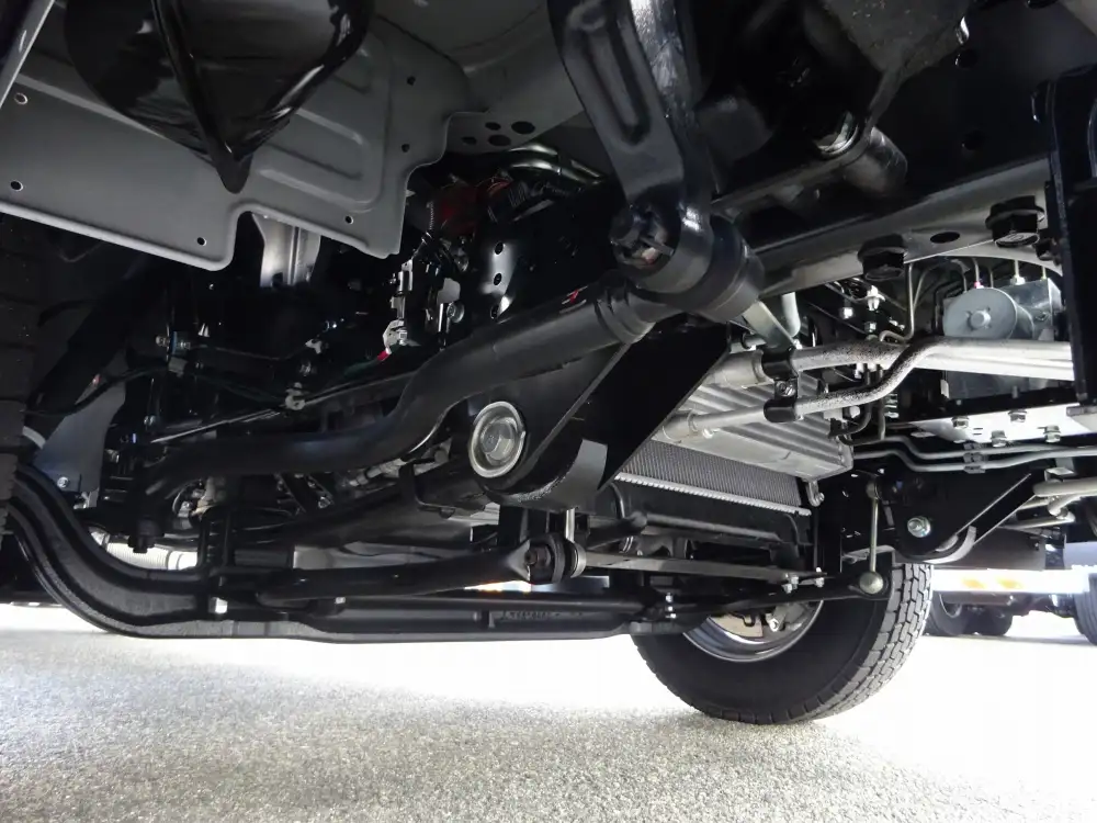 三菱 キャンター 小型 車両重機運搬 ラジコン ウインチの中古トラック画像16