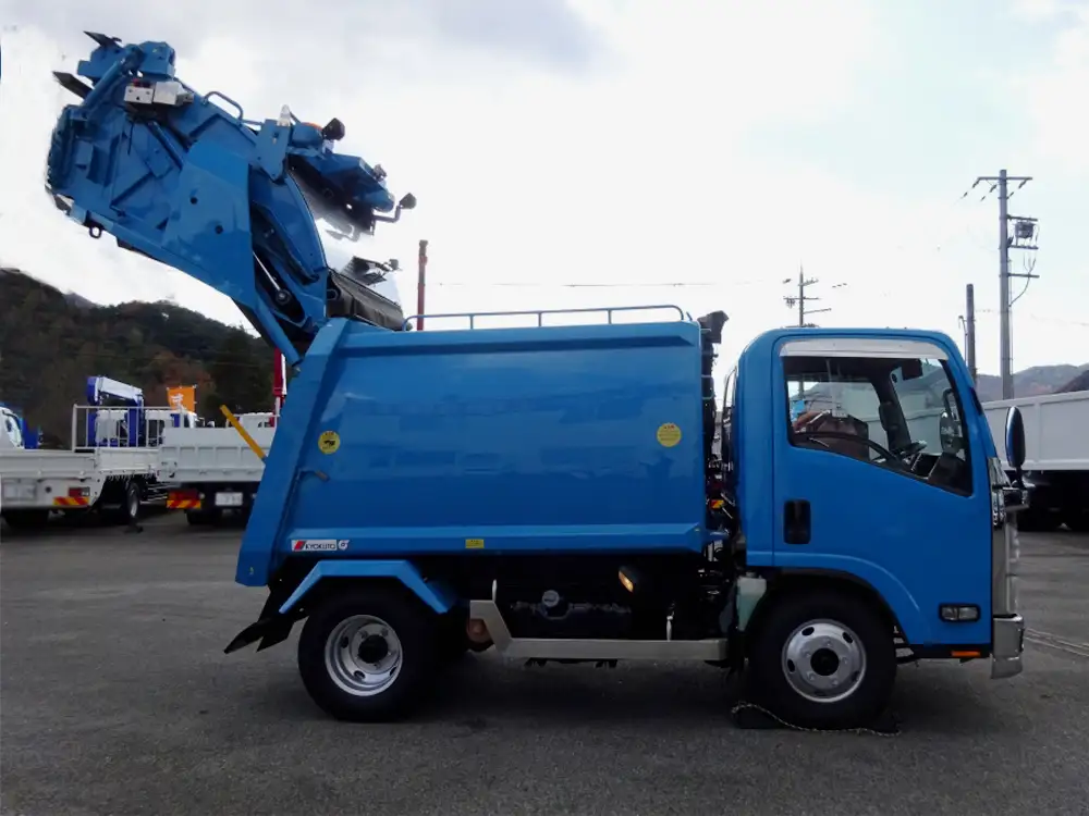 いすゞ エルフ 小型 パッカー車 プレス式 TKG-NMR85Nの中古トラック画像2