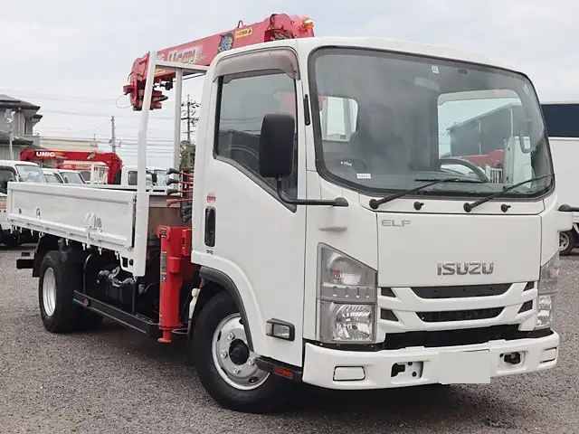 いすゞ エルフ 小型 クレーン付 4段 ラジコンの中古トラック画像2