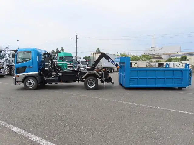 日野 レンジャー 中型/増トン アームロール コンテナ付き ツインホイストの中古トラック画像8