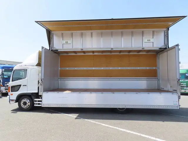 日野 レンジャー 中型/増トン ウイング ベッド QKG-FE7JMAAの中古トラック画像10