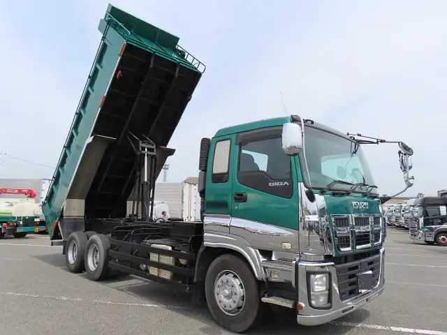 いすゞ ギガ 大型 ダンプ QKG-CYZ77AM の中古トラック【車両No