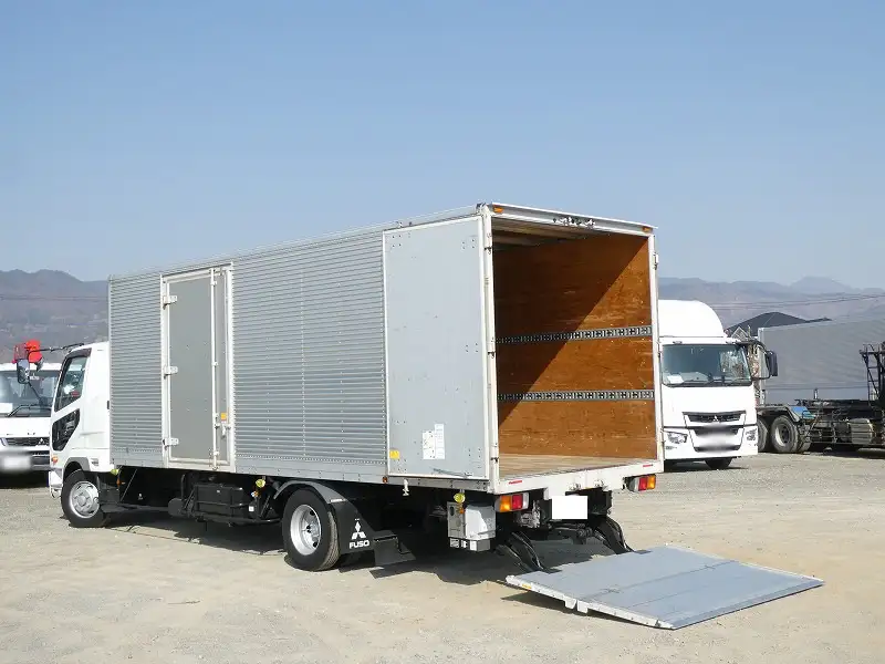 三菱 ファイター 中型/増トン アルミバン パワーゲート サイドドアの中古トラック画像4