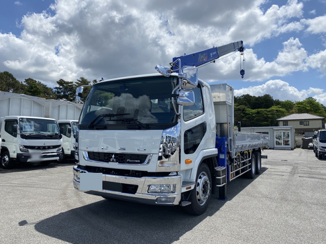 三菱 ファイター 中型/増トン クレーン付 ワイド