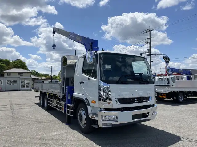 三菱 ファイター 中型/増トン クレーン付 アルミブロック 4段の中古トラック画像2