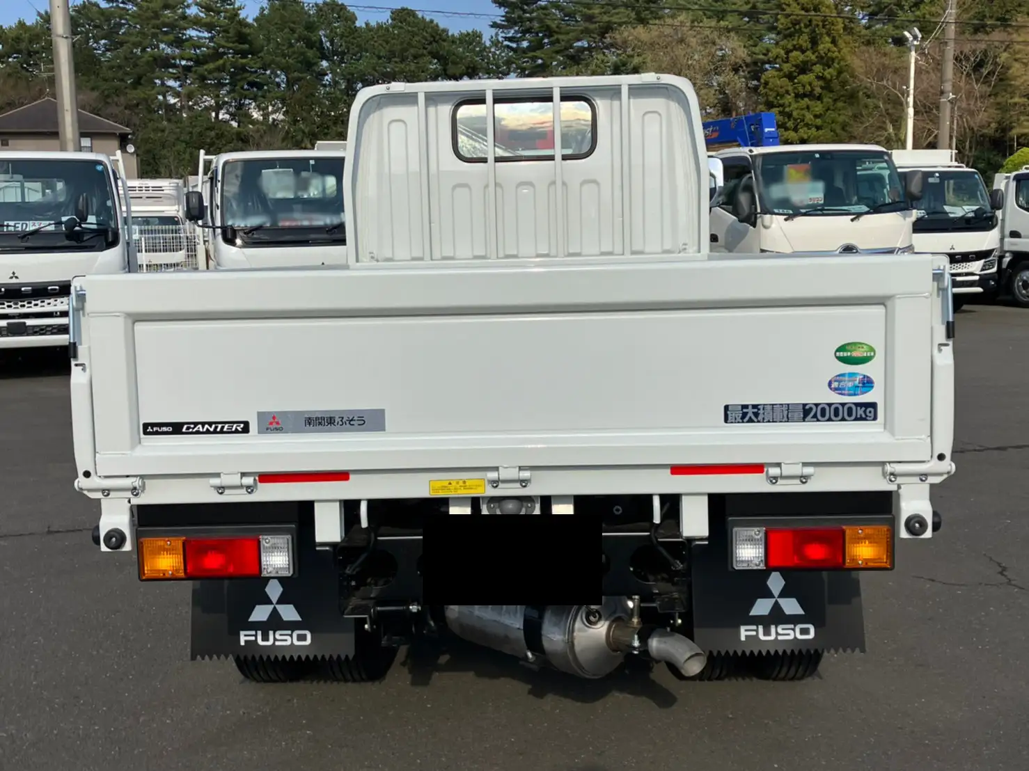 三菱 キャンター 小型 平ボディ 2PG-FEB20 R5の中古トラック画像3
