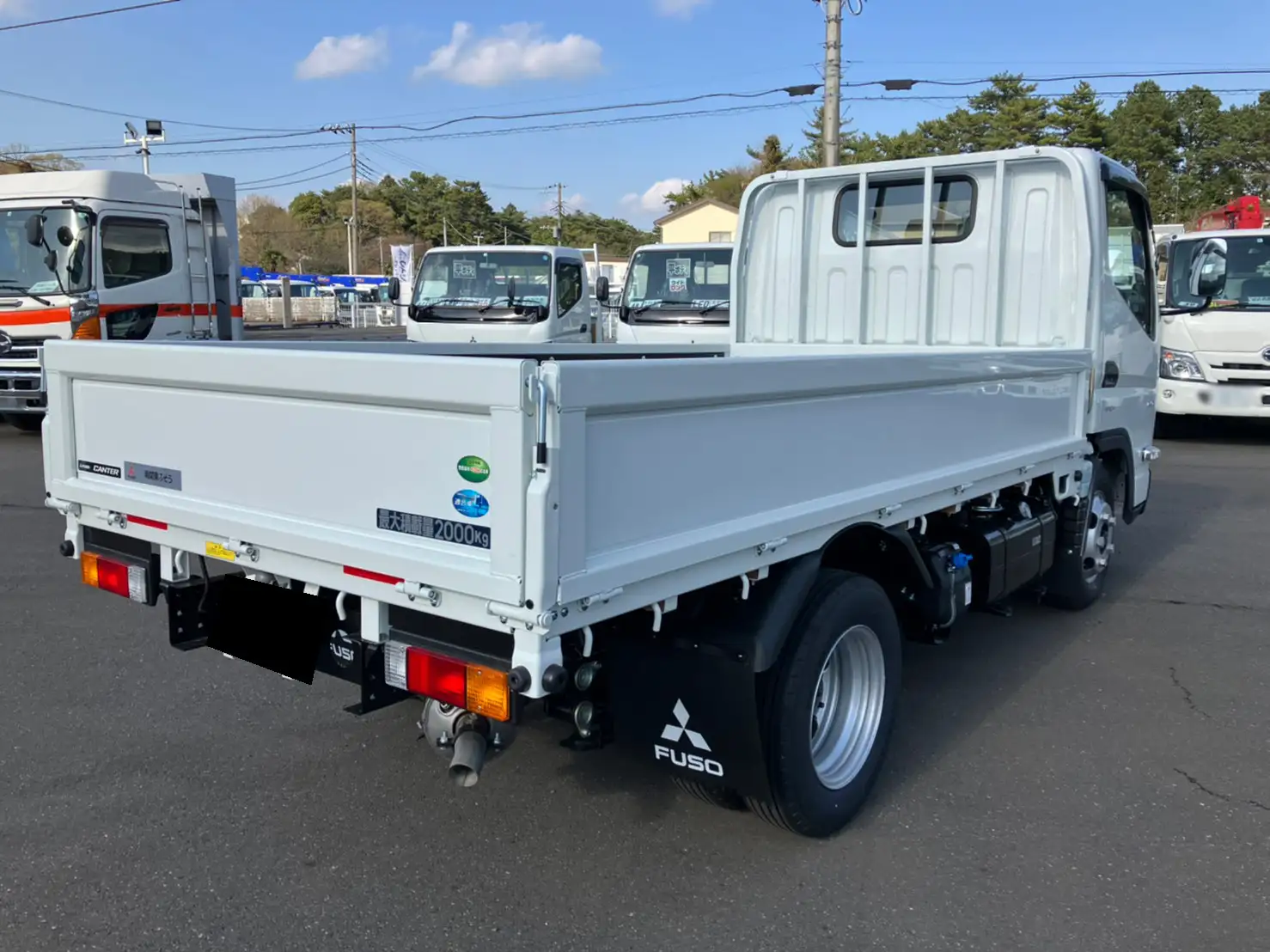 三菱 キャンター 小型 平ボディ 2PG-FEB20 R5の中古トラック画像2