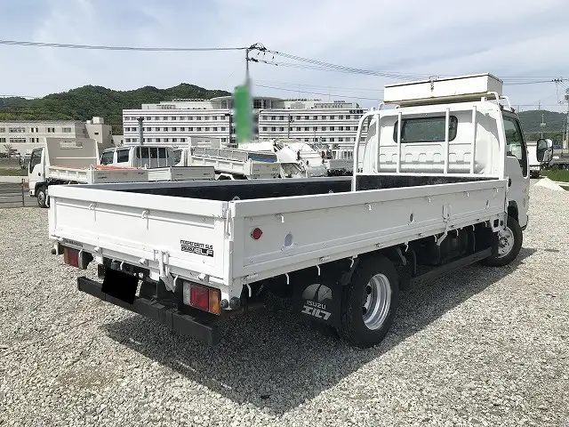 いすゞ エルフ 小型 平ボディ 床鉄板 KR-NPR81LARの中古トラック画像2