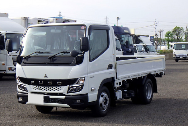 三菱 キャンター 小型 平ボディ パワーゲート 床鉄板 の中古トラック【車両No.161805】