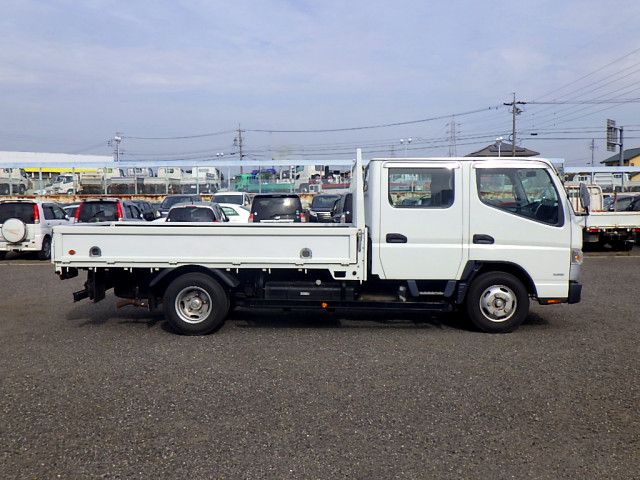 三菱 キャンター 小型 平ボディ Wキャブ(ダブルキャブ) TPG-FEA20の中古トラック画像2