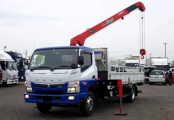 三菱 キャンター 小型 クレーン付 4段 ラジコンの中古トラック画像1