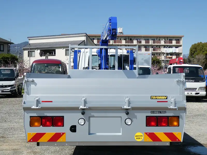 三菱 ファイター 中型/増トン 車両重機運搬 4段クレーン ラジコンの中古トラック画像3