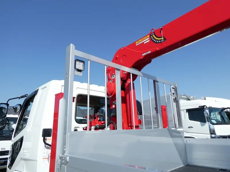 三菱 ファイター 中型/増トン 車両重機運搬 4段クレーン ラジコンの中古トラック画像5