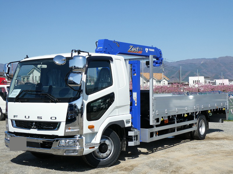 三菱 ファイター 中型/増トン 車両重機運搬 セルフローダー 2KG-FK62FZ