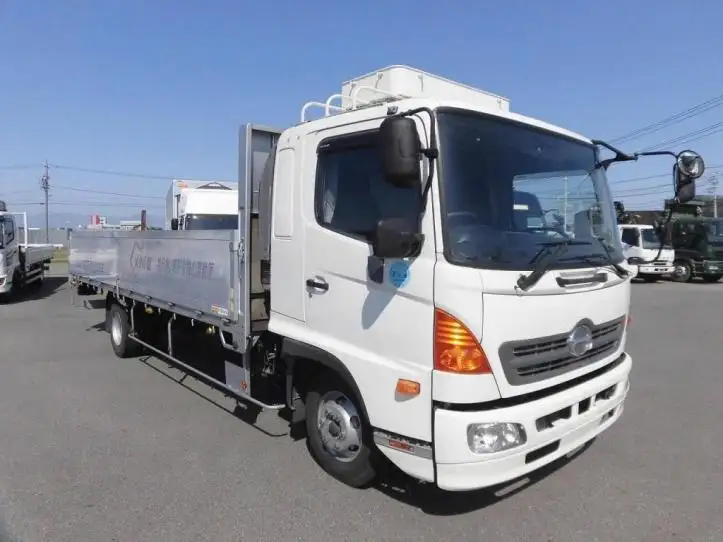 日野 レンジャー 中型/増トン 平ボディ アルミブロック ベッドの中古トラック画像2