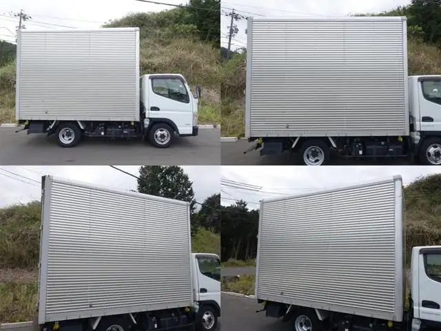 三菱 キャンター 小型 アルミバン TPG-FBA00 H29の中古トラック画像3