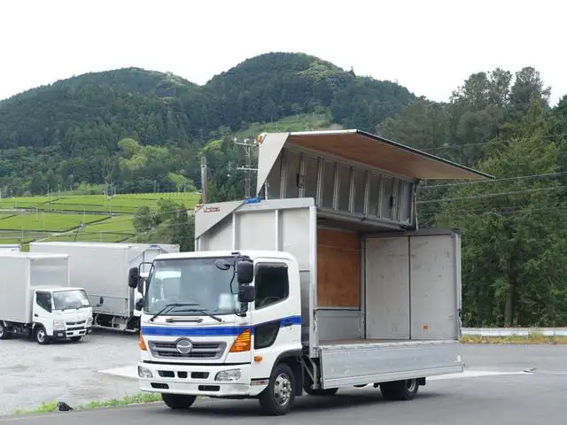 日野 レンジャー 中型/増トン ウイング TKG-FC9JJAA H27 の中古トラック【車両No.164991】