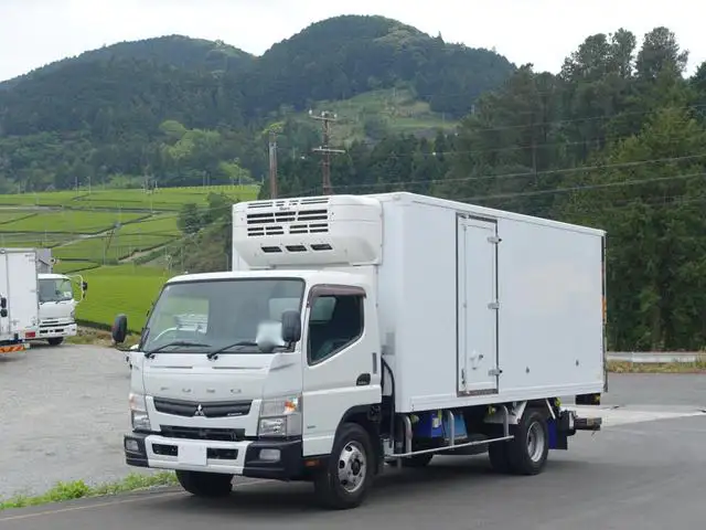 三菱 キャンター 小型 冷凍冷蔵 低温 パワーゲートの中古トラック画像1